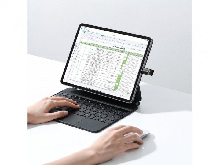 Адаптер Baseus Ingenuity Series Mini OTG Adaptor Type-C To USB-A 3.1 (ZJJQ000001) Black 260602 фото