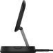 Зарядний пристрій бездротовий Belkin 15Вт Magnetic Stand Qi2, адаптер 20Вт USB-C, чорний (WIA008VFBK) 372381 фото 5
