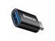 Адаптер Baseus Ingenuity Series Mini OTG Adaptor Type-C To USB-A 3.1 (ZJJQ000001) Black 260602 фото 1