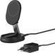Зарядний пристрій бездротовий Belkin 15Вт Magnetic Stand Qi2, адаптер 20Вт USB-C, чорний (WIA008VFBK) 372381 фото 9