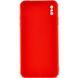 Силіконовий чохол Candy Full Camera для Apple iPhone X / XS (5.8") Червоний / Red 205996 фото 2