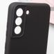 Чохол TPU GETMAN Liquid Silk Full Camera для Samsung Galaxy S21 FE Чорний / Black 323870 фото 5