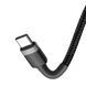 Кабель Baseus Cafule Type-C to Type-C PD 2.0 60W (2m) CATKLF-HG1 (gray/black) 208005 фото 10