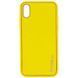 Шкіряний чохол Xshield для Apple iPhone XR (6.1") Жовтий / Yellow 200673 фото 1