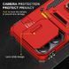 Ударостійкий чохол Camshield Army Ring для Xiaomi Redmi 13C / Poco C65 Червоний / Red 315908 фото 5