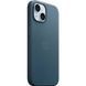 Чохол-накладка Apple iPhone 15 Plus FineWoven Case with MagSafe - Pacific Blue (MT4D3) 284788 фото 2