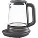 Електрочайник Electrolux 1.7л, Strix, скло, заварник, підтримка температури, чорний (E7GK1-8BP) 369072 фото 6