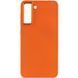 TPU чохол Bonbon Metal Style для Samsung Galaxy S23 Помаранчевий / Papaya 264761 фото 2