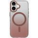 Чохол TPU+PC Shadow with MagSafe для Apple iPhone 16 (6.1") Rose Gold 330313 фото 1