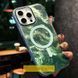 Чохол TPU Shiny Mountain (MagFit) для Apple iPhone 17 (6.3") Green 392958 фото 3