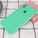 Чохол Silicone Case Full Protective (AA) для Apple iPhone XR (6.1") Зелений / Spearmint 214896 фото 2