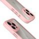 TPU чохол Transparent + Colour 1,5mm для Apple iPhone 13 Pro Max (6.7") Pink 289366 фото 2