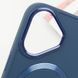 TPU чохол Bonbon Metal Style with MagSafe для Apple iPhone 16 (6.1") Синій / Cosmos Blue 322898 фото 3