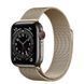 Смарт-годинник Apple Watch Series 6 40mm 4G Graphite Stainless Steel Case With Gold Milanese Loop M0DF3/M0DW3 262715 фото 1