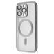 Чохол Metal Matte Case with Magnetic Ring iPhone 16 Pro white titanium 335645 фото 1