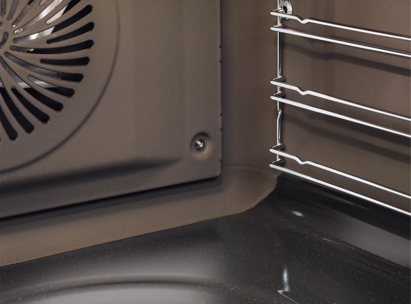 Плита Electrolux газова, 59л, 60x60см, чавун, чорний (LKG604013K) 374786 фото