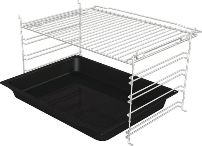 Духова шафа Gorenje електрична, 77л, A+, дисплей, IconLed, піроліз, чорний (BOP6737E02BK) 366587 фото