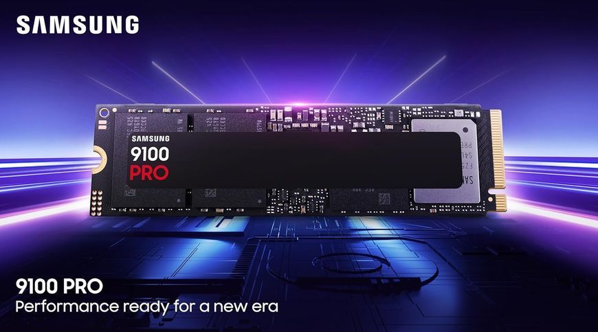 Твердотільний запам&rsquo;ятовувальний пристрій накопичувач (SSD) G5 M.2 NVME 4TB 9100 PRO MZ-VAP4T0BW SAMSUNG 359106 фото