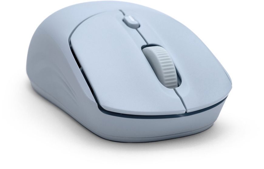 Миша HP 400 Quiet, WL/BT, блакитний 387574 фото