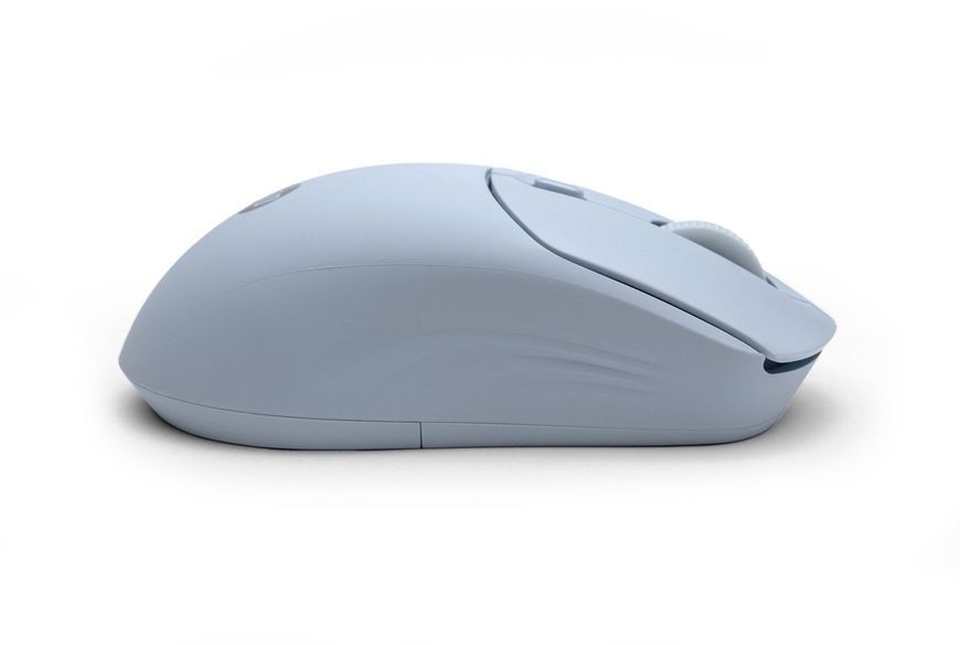 Миша HP 400 Quiet, WL/BT, блакитний 387574 фото