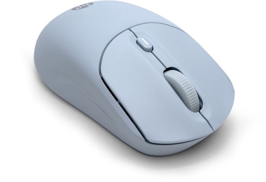 Миша HP 400 Quiet, WL/BT, блакитний 387574 фото