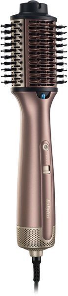 Фен-щітка Babyliss Air Power Volume, 1000Вт, 2 режими, дифузор, іоніз-я, хол. обдув, кераміка, рожевий (AS95E) 366184 фото