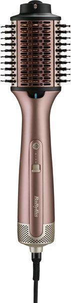 Фен-щітка Babyliss Air Power Volume, 1000Вт, 2 режими, дифузор, іоніз-я, хол. обдув, кераміка, рожевий (AS95E) 366184 фото