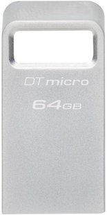 Флеш-пам'ять USB Kingston DT Micro 64GB USB 3.2 (DTMC3G2/64GB) 318772 фото