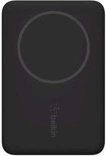Акумулятор портативний літій-іонний Power Bank Belkin 2500мА&middot;год, 7,5Вт, MagSafe, чорний (BPD002BTBK) 368754 фото