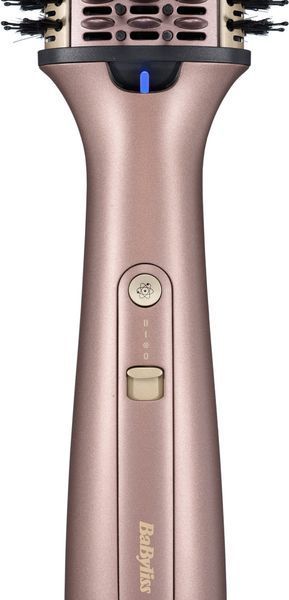 Фен-щітка Babyliss Air Power Volume, 1000Вт, 2 режими, дифузор, іоніз-я, хол. обдув, кераміка, рожевий (AS95E) 366184 фото