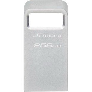 Накопичувач Kingston 256GB USB 3.2 Type-A Gen1 DT Micro R200MB/s Metal (DTMC3G2/256GB) 374463 фото