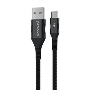 Кабель Proove Braided Scout Micro USB 2.4A (1m) (CCBS20001301) Black 286726 фото