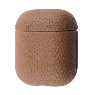 Чохол Leather Case AirPods 1/2 brown 332951 фото