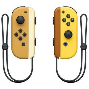 Набір 2 контролери Nintendo Switch Joy Con Brown / Yellow 376925 фото