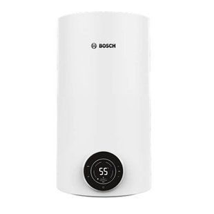 Водонагрівач електр. BOSCH круглий Tronic 4000T, 50л, 1,5кВт, сухий тен, вертикальний монтаж, електр. кер-ння, B, білий (7736507576) 365294 фото