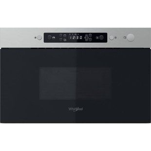 Мікрохвильова піч Whirlpool вбудована, 22л, електронне упр., 750Вт, гриль, дисплей, нерж (MBNA920X) 374788 фото