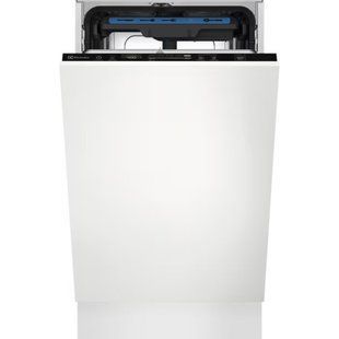 Посудомийна машина Electrolux вбудована, 10компл., Е, 45см, дисплей, інвертор, 3й кошик, чорний 398322 фото
