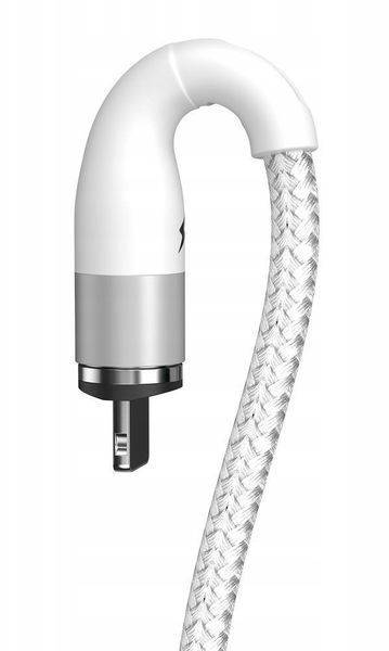 Кабель Baseus Zinc Magnetic Safe Fast Charging Lightning 2.4A (1m) CALXC-K02 (white) 208006 фото