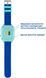 Дитячий смарт-годинник AmiGo GO005 4G WIFI Thermometer Blue 188757 фото 8