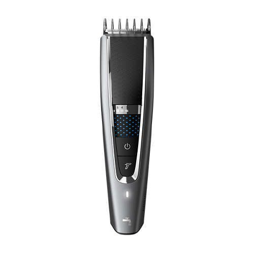 Машинка для стриження Philips Series 5000, акум., роторний мотор, насадок-2, кейс, сталь, чорно-сірий (HC5650/15) 371993 фото