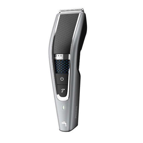Машинка для стриження Philips Series 5000, акум., роторний мотор, насадок-2, кейс, сталь, чорно-сірий (HC5650/15) 371993 фото