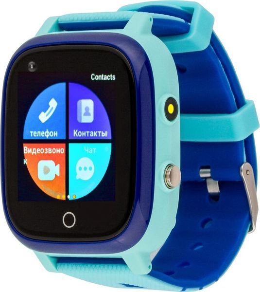 Дитячий смарт-годинник AmiGo GO005 4G WIFI Thermometer Blue 188757 фото