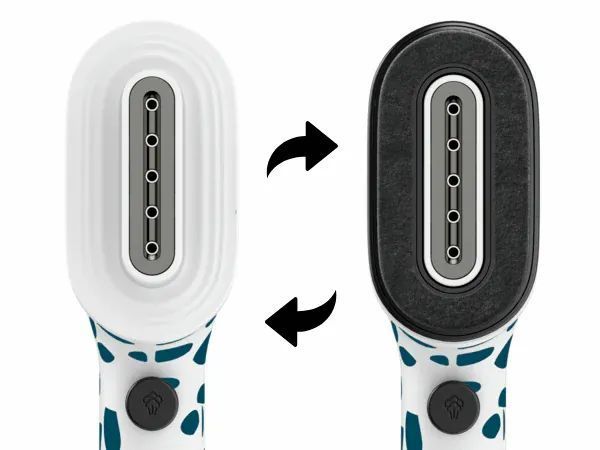 Відпарювач Tefal компактний Pure Pop Home & Travel, 1300Вт, 70мл, постійна пара - 20гр, біло-синій (DT2040E1) 374359 фото