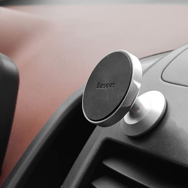 Автомобільний тримач Baseus Small Ears Series Magnetic Suction Bracket Vertical Type (SUER-B0R) black 380283 фото