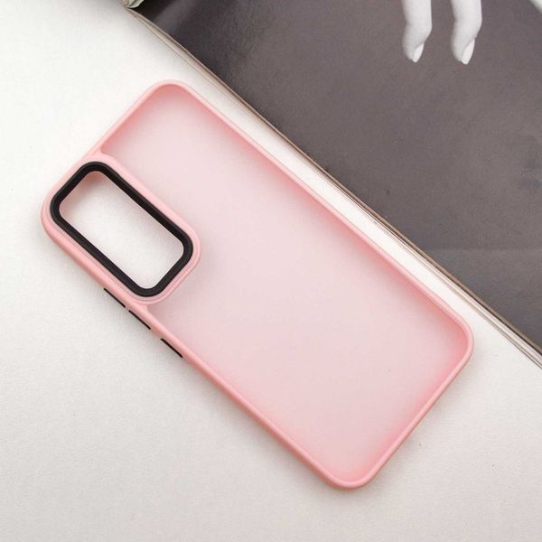 Чохол TPU+PC Lyon Frosted для Samsung Galaxy S25 / S24 Pink 382839 фото