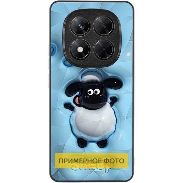 TPU+PC чохол Prisma Fluffie для Xiaomi Redmi Note 14 4G (Int. version) Sheep 358092 фото