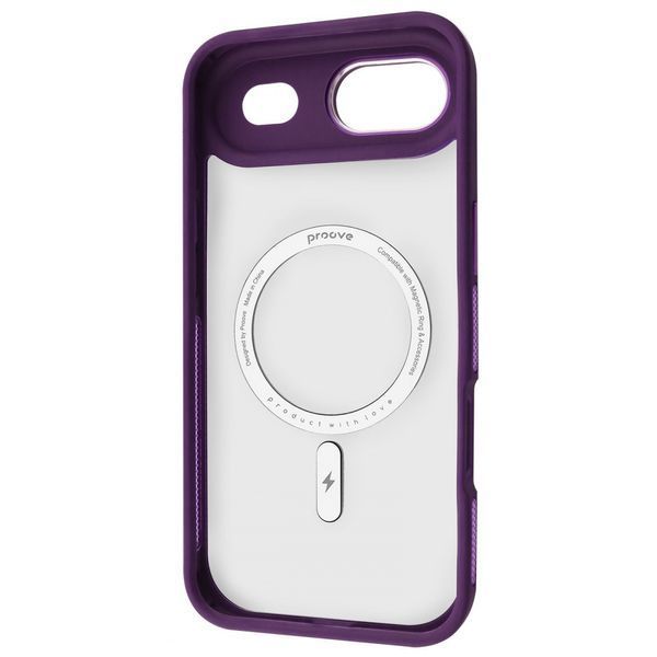 Чохол-накладка iPhone Air Proove Clear Essence Case with Magnetic Ring (PCCEIP17AR02) black 394209 фото