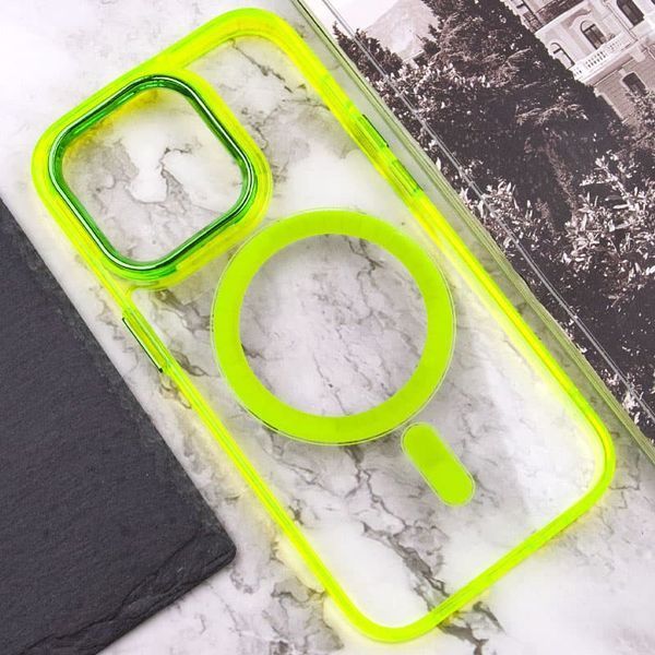 Чохол TPU Iris with MagSafe для Apple iPhone 13 Pro (6.1") Жовтий 272126 фото