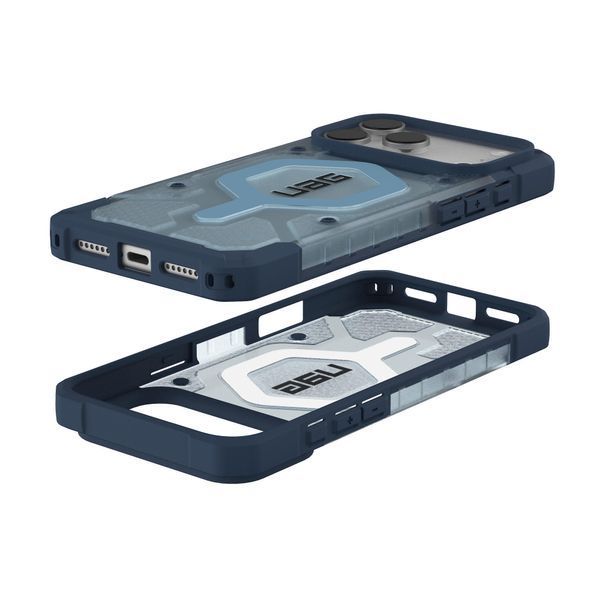 Чохол-накладка iPhone 17 Pro Max Pathfinder Clear MagSafe Bundle Blues Lanyard (1145521BV03) 393810 фото