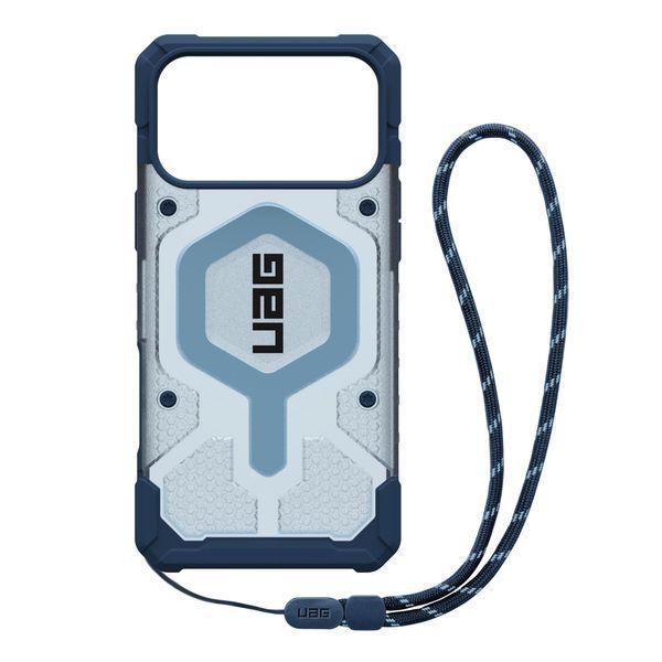 Чохол-накладка iPhone 17 Pro Max Pathfinder Clear MagSafe Bundle Blues Lanyard (1145521BV03) 393810 фото